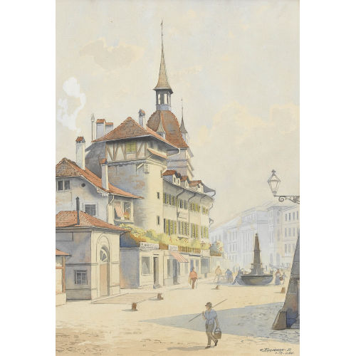 WALTER EGGIMANN : 'Der Holl�nderturm' (DOBIASCHOFSKY AUKTIONEN AG)