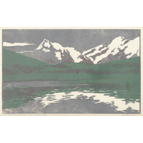 MARTHA CUNZ : 'Graustock und Titlis' (DOBIASCHOFSKY AUKTIONEN AG)