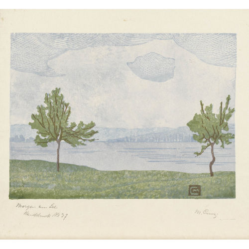 MARTHA CUNZ : 'Morgen am See' (DOBIASCHOFSKY AUKTIONEN AG)