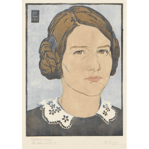 MARTHA CUNZ : 'M�dchenkopf' (DOBIASCHOFSKY AUKTIONEN AG)