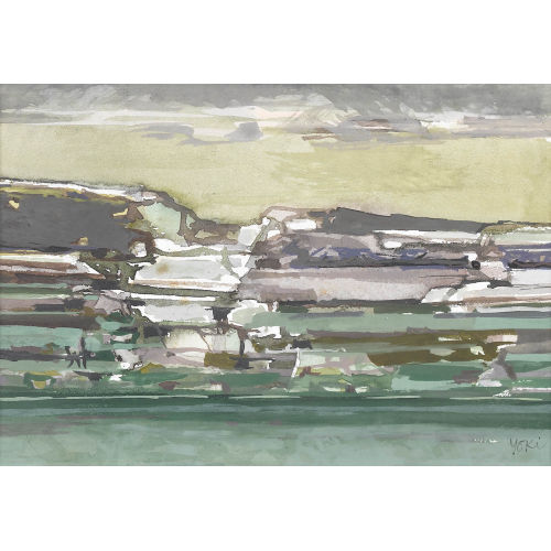 EMILE) YOKI (EIGTL. AEBISCHER : 'Paysage rocailleux' (DOBIASCHOFSKY AUKTIONEN AG)