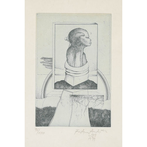 FRANZ ANATOL WYSS : Bild in Landschaft (DOBIASCHOFSKY AUKTIONEN AG)