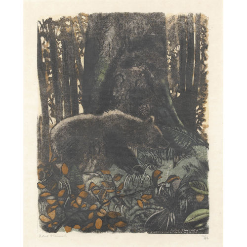 ROBERT HAINARD : Ours dans la for�t vierge (DOBIASCHOFSKY AUKTIONEN AG)