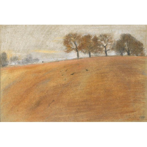 PAUL BASILIUS BARTH : 'Auf der Batterie' (DOBIASCHOFSKY AUKTIONEN AG)
