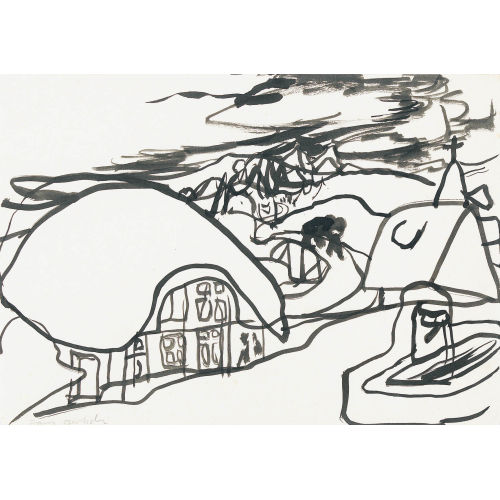 FRANZ GERTSCH : Wohnhaus des K�nstlers (DOBIASCHOFSKY AUKTIONEN AG)