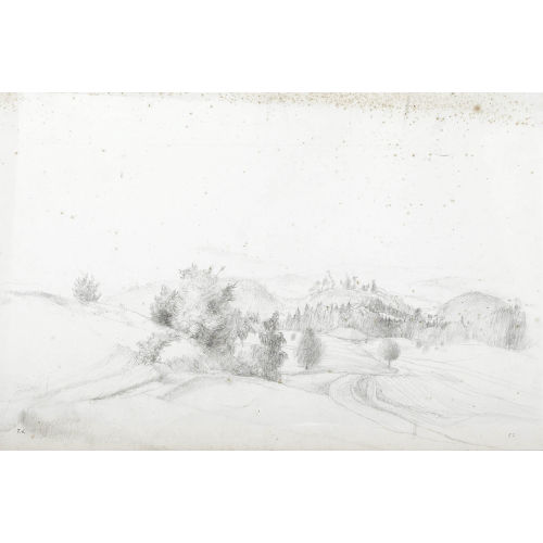 FRANZ GERTSCH : H�gelige Landschaft (DOBIASCHOFSKY AUKTIONEN AG)