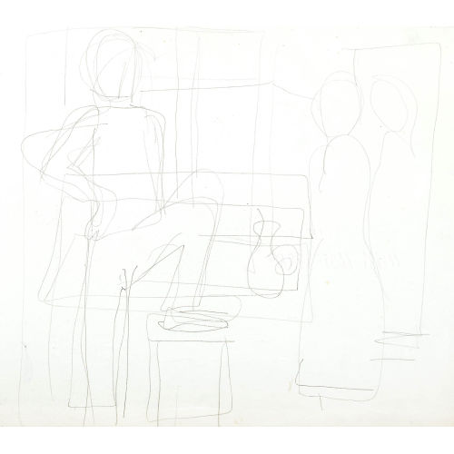 FRANZ GERTSCH : Paar mit Vase (DOBIASCHOFSKY AUKTIONEN AG)