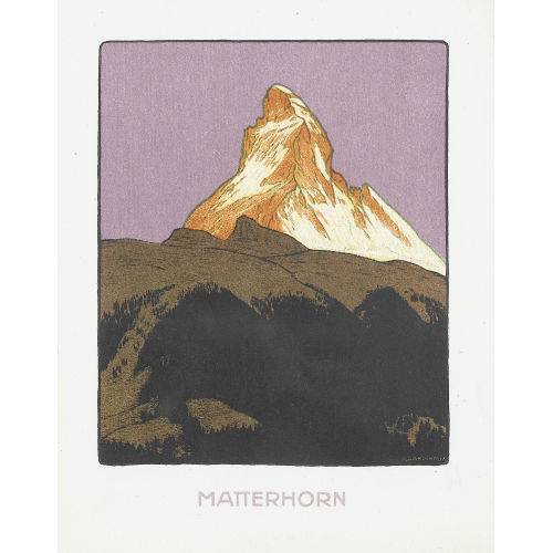 EMIL CARDINAUX : 'Matterhorn' (DOBIASCHOFSKY AUKTIONEN AG)