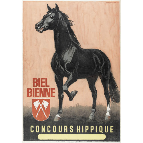 IWAN EDWIN HUGENTOBLER : 'Concours Hippique' (DOBIASCHOFSKY AUKTIONEN AG)