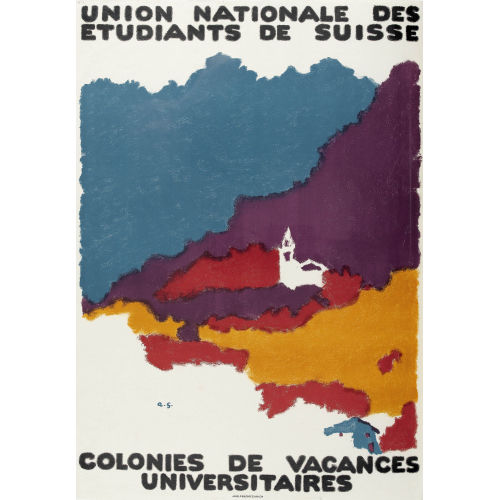 AUGUSTO GIACOMETTI : 'Union Nationale des Etudiants de Suisse' (DOBIASCHOFSKY AUKTIONEN AG)