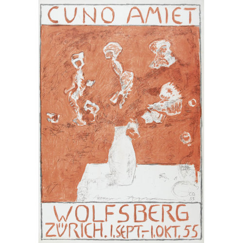 CUNO AMIET : 'Cuno Amiet Wolfsberg 1955' (DOBIASCHOFSKY AUKTIONEN AG)