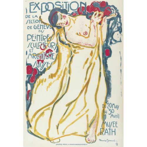 MAURICE BARRAUD : 'Exposition de la section...' (DOBIASCHOFSKY AUKTIONEN AG)
