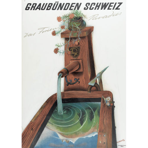 ALOIS CARIGIET : 'Graub�nden Schweiz' (DOBIASCHOFSKY AUKTIONEN AG)