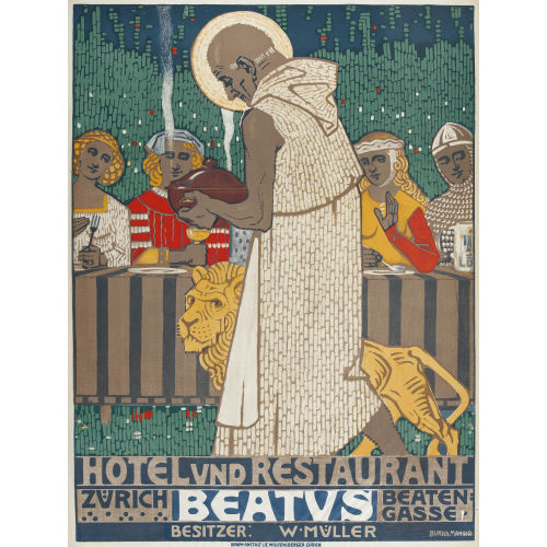 BURKHARD MANGOLD : 'Hotel und Restaurant Beatus' (DOBIASCHOFSKY AUKTIONEN AG)