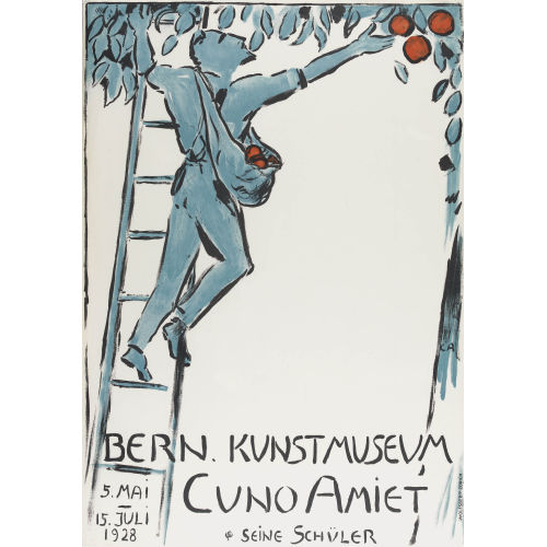 CUNO AMIET : 'Bern. Kunstmuseum 1928' (DOBIASCHOFSKY AUKTIONEN AG)