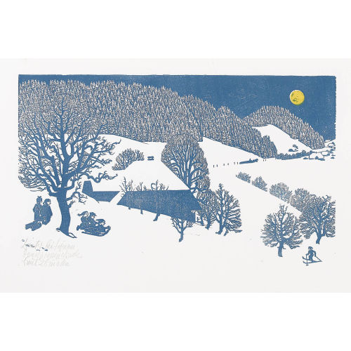 EMIL ZBINDEN : 'Winter bei Signau' (DOBIASCHOFSKY AUKTIONEN AG)