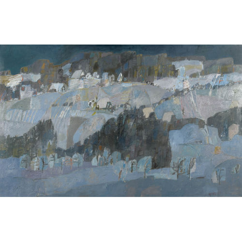 HUGO WETLI : 'Blauer Winter' (DOBIASCHOFSKY AUKTIONEN AG)