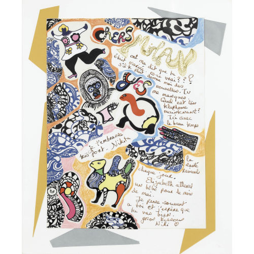 NIKI DE SAINT-PHALLE : 'Milan...' (DOBIASCHOFSKY AUKTIONEN AG)