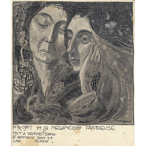 CHARLES CLOS OLSOMMER : 'Projet la melancholie fastueuse' (DOBIASCHOFSKY AUKTIONEN AG)