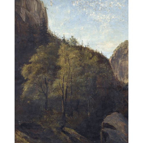 ALEXANDRE CALAME : Bois et falaises (DOBIASCHOFSKY AUKTIONEN AG)