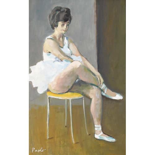 PAUL JAKOB) PAOLO (EIGTL. M�LLER : 'Balletteuse III' (DOBIASCHOFSKY AUKTIONEN AG)