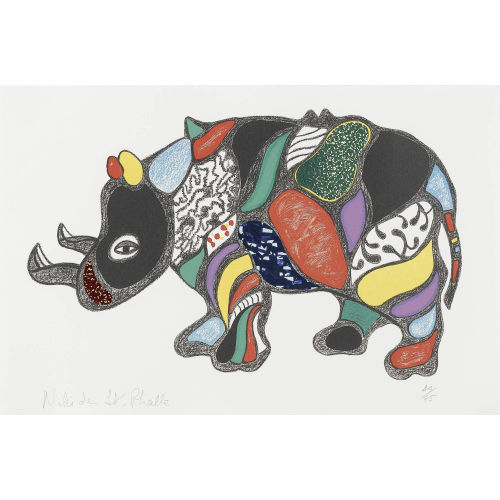 NIKI DE SAINT-PHALLE : Nashorn (DOBIASCHOFSKY AUKTIONEN AG)