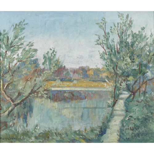 FRANZ GEHRI : 'Elfenau bei Bern' (DOBIASCHOFSKY AUKTIONEN AG)