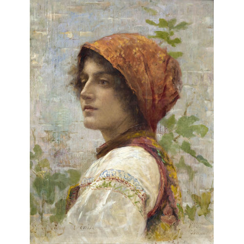 BARON EDMOND JEAN DE PURY : 'Femme du Banat' (DOBIASCHOFSKY AUKTIONEN AG)