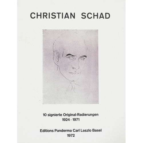 CHRISTIAN SCHAD : '10 signierte Original-Radierungen 1924-1971' (DOBIASCHOFSKY AUKTIONEN AG)