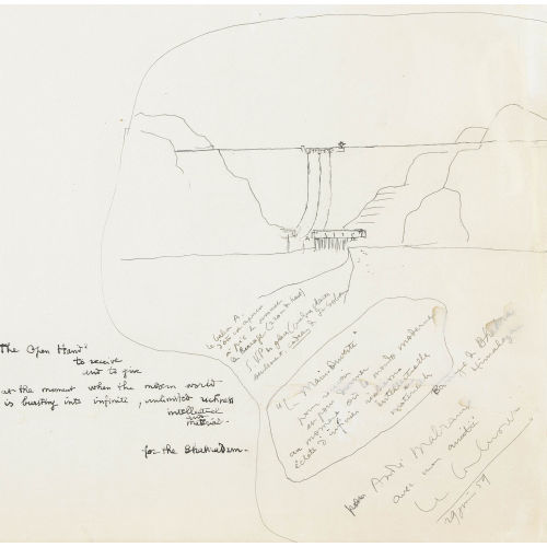 CHARLES-EDOUARD) LE CORBUSIER (EIGTL. JEANNERET : 'La main ouverte...' (DOBIASCHOFSKY AUKTIONEN AG)