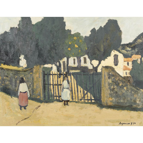 GEORGES BORGEAUD : 'Le portail Ibiza' (DOBIASCHOFSKY AUKTIONEN AG)