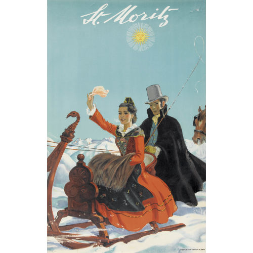 HUGO LAUBI : 'St. Moritz' (DOBIASCHOFSKY AUKTIONEN AG)