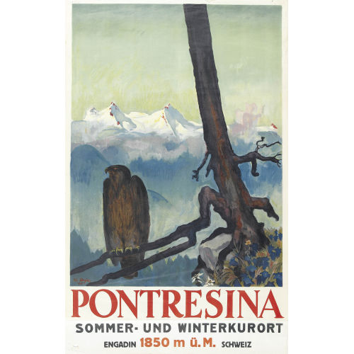 EDUARD STIEFEL : 'Pontresina' (DOBIASCHOFSKY AUKTIONEN AG)
