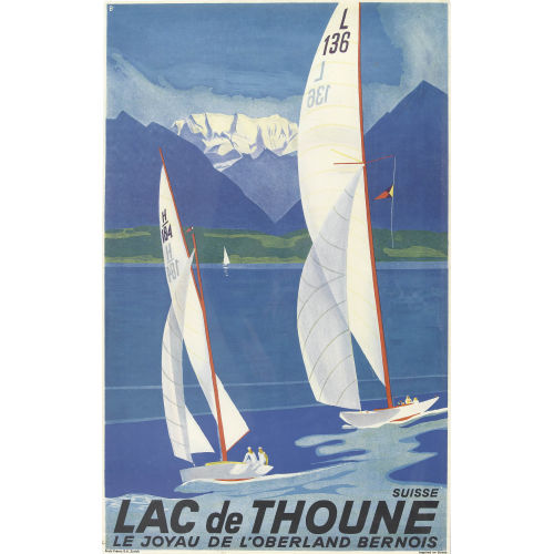 OTTO BAUMBERGER : 'Lac de Thoune' (DOBIASCHOFSKY AUKTIONEN AG)