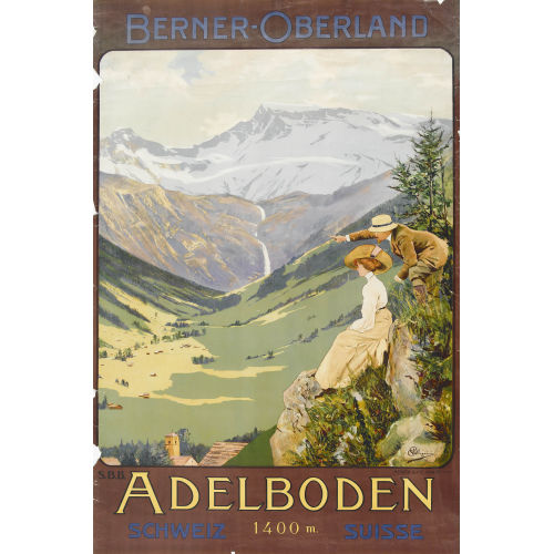 CARLO PELLEGRINI : 'Adelboden' (DOBIASCHOFSKY AUKTIONEN AG)