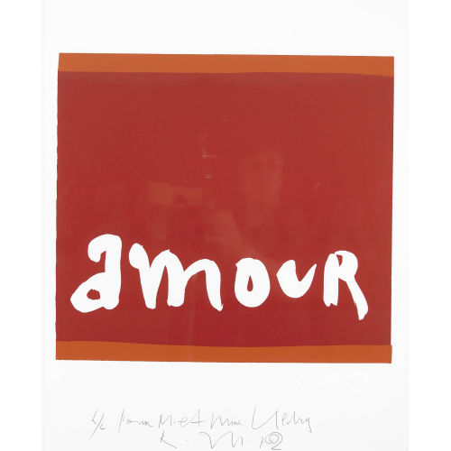 RUDOLF MUMPRECHT : 'amour' (DOBIASCHOFSKY AUKTIONEN AG)