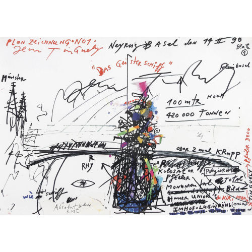 JEAN TINGUELY : 'Das Geisterschiff' (DOBIASCHOFSKY AUKTIONEN AG)