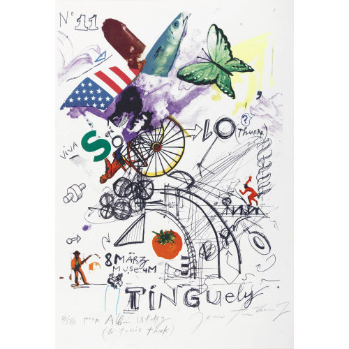 JEAN TINGUELY : 'Solothurn' (DOBIASCHOFSKY AUKTIONEN AG)
