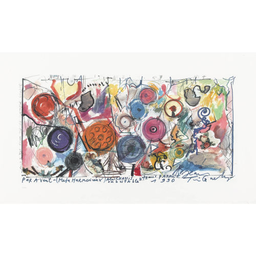 JEAN TINGUELY : 'Par � Vent, Meta...' (DOBIASCHOFSKY AUKTIONEN AG)