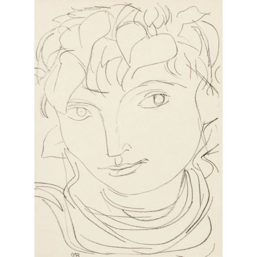 MAURICE BARRAUD : Jeune fille (DOBIASCHOFSKY AUKTIONEN AG)
