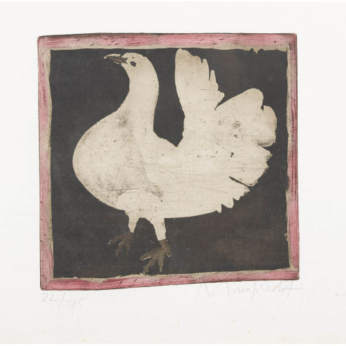 RUDOLF MUMPRECHT : Colombe blanche (DOBIASCHOFSKY AUKTIONEN AG)