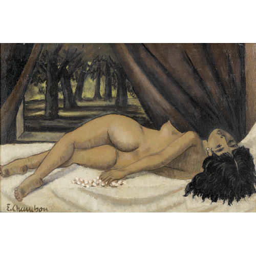 EMILE FRAN�OIS CHAMBON : 'Toilette avant le bal' (DOBIASCHOFSKY AUKTIONEN AG)