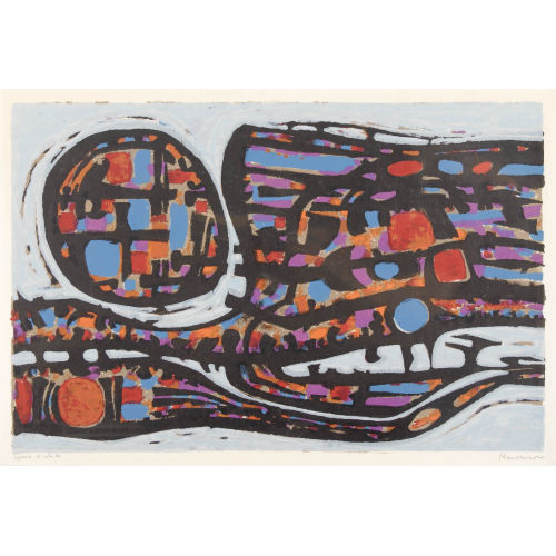 ALFRED MANESSIER : Paysage canadien (DOBIASCHOFSKY AUKTIONEN AG)