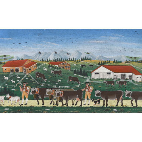 ERICH STAUB : Appenzeller Alpaufzug (DOBIASCHOFSKY AUKTIONEN AG)