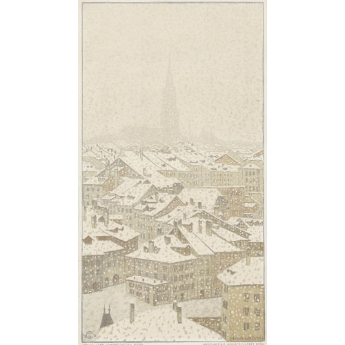 PLINIO COLOMBI : 'Bern im Winter' (DOBIASCHOFSKY AUKTIONEN AG)
