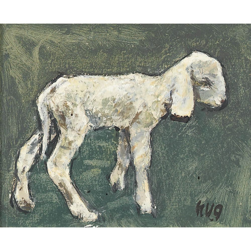FRITZ HUG : Kleines Lamm (DOBIASCHOFSKY AUKTIONEN AG)