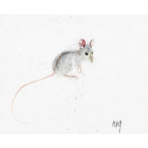 FRITZ HUG : Maus mit erhobenen Pfoten (DOBIASCHOFSKY AUKTIONEN AG)