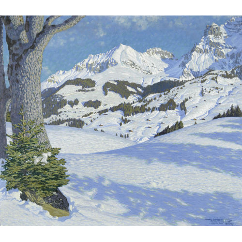 WALDEMAR FINK : 'Wintertag im Bergland' (DOBIASCHOFSKY AUKTIONEN AG)