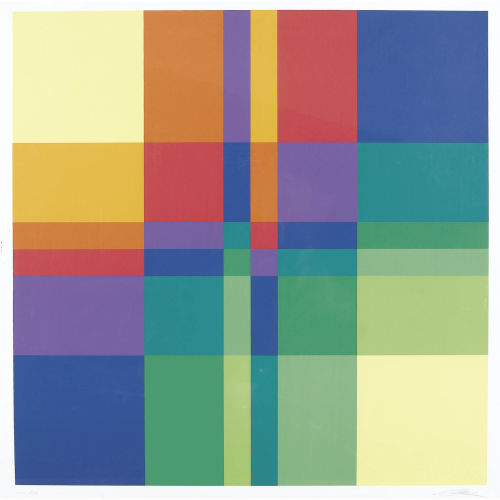 RICHARD PAUL LOHSE : Geometrische Komposition (DOBIASCHOFSKY AUKTIONEN AG)