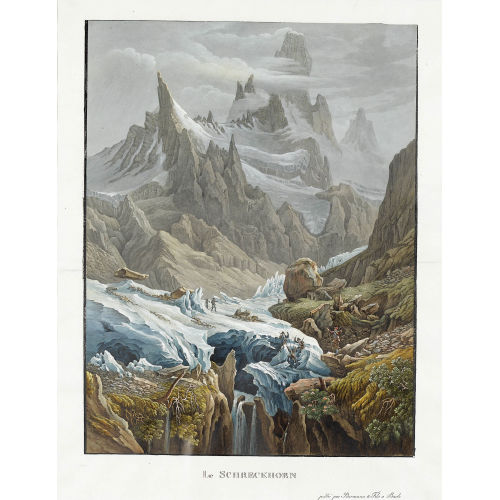 PETER BIRMANN : 'Le Schreckhorn' (DOBIASCHOFSKY AUKTIONEN AG)